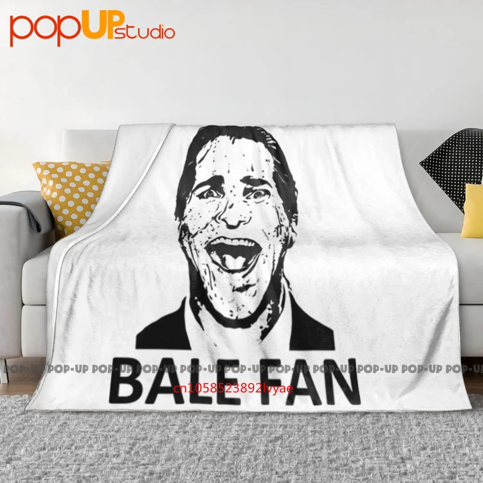 I Am A Hardcore Christian Bale Fan Coperta ultra morbida Trapunta Copridivano invernale Copriletto
