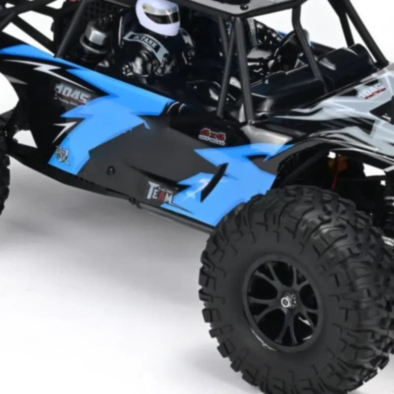 Auto RC Fuoristrada 1/10 AWD 60-70KM/H, Camion Elettrico da Deserto VRX RH1045, Telecomando Flysky, Caricabatterie, Senza Luci e Suoni