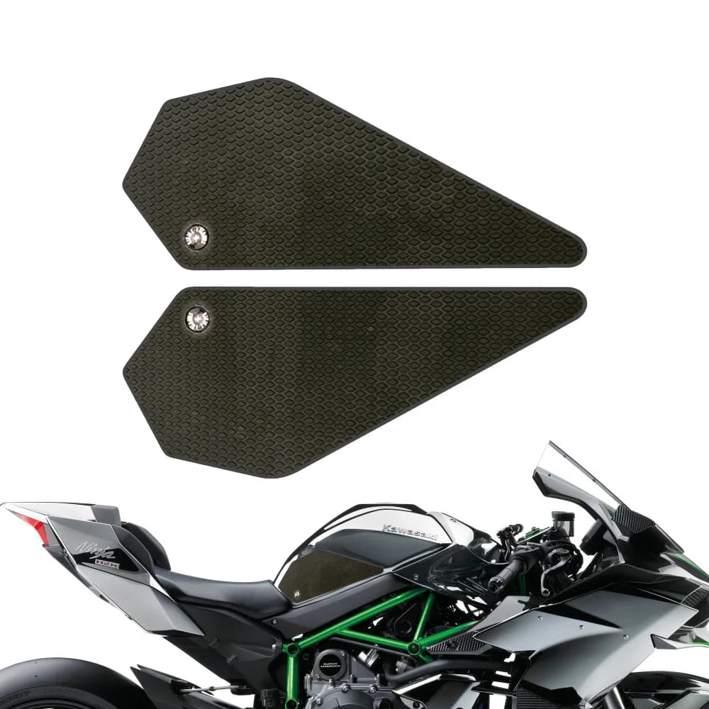 Moto Serbatoio Trazione Pad Anti Slip Adesivo Gas Ginocchio Grip Protector Per Kawasaki Ninja H2 H2R H2C dal 2015 al 2025