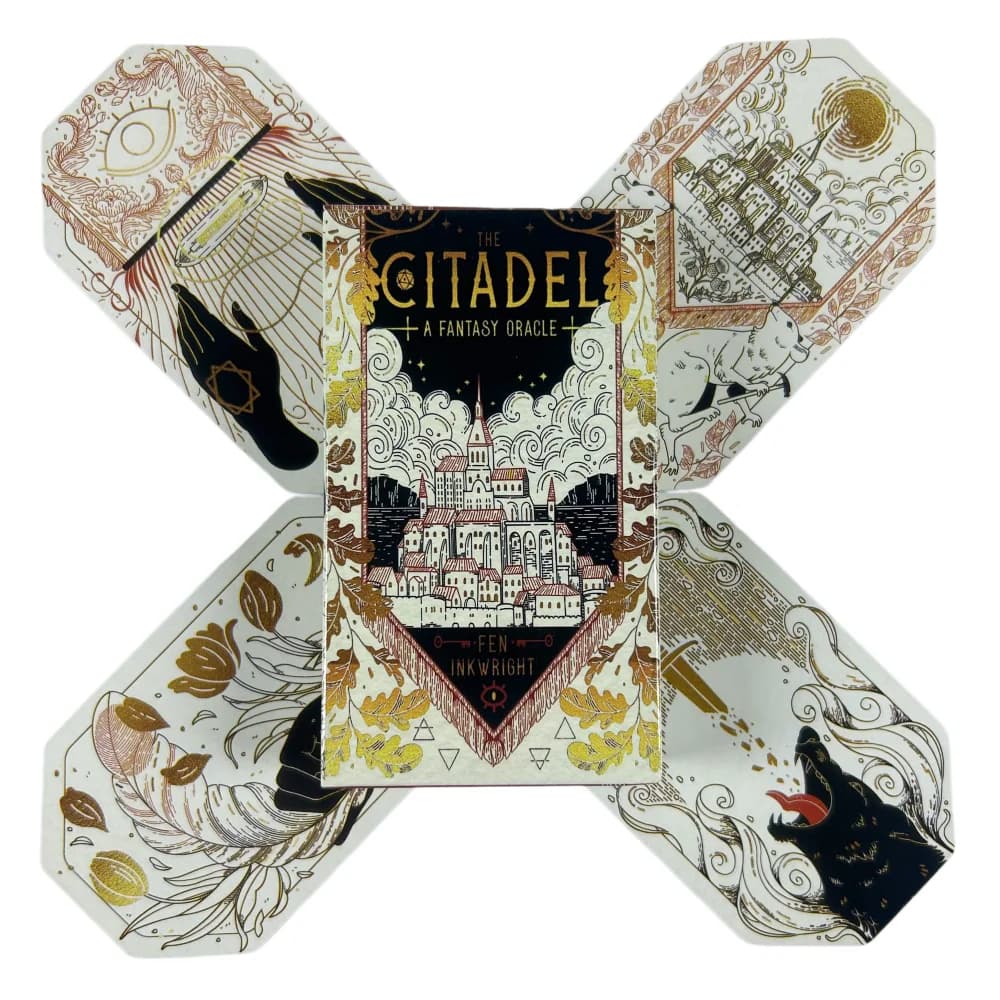 The Citadel A Fantasy Oracle Deeply Influenced By The Magical Elements Of Fantasy Literature And Tabletop Games Tarot 60Cards