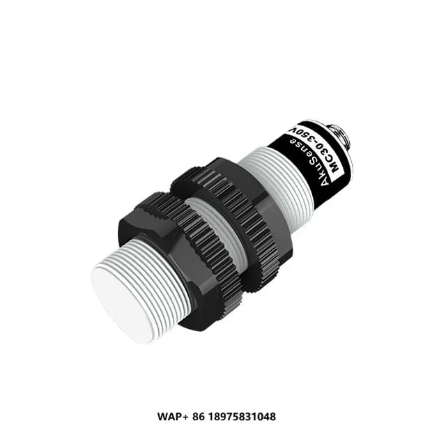 (M30 Series)0-10V DC IP67 Analog Output Ultrasonic Sensor 250-3500mm Industrial Sensor Diffuse Reflection Manufacturing Sensor