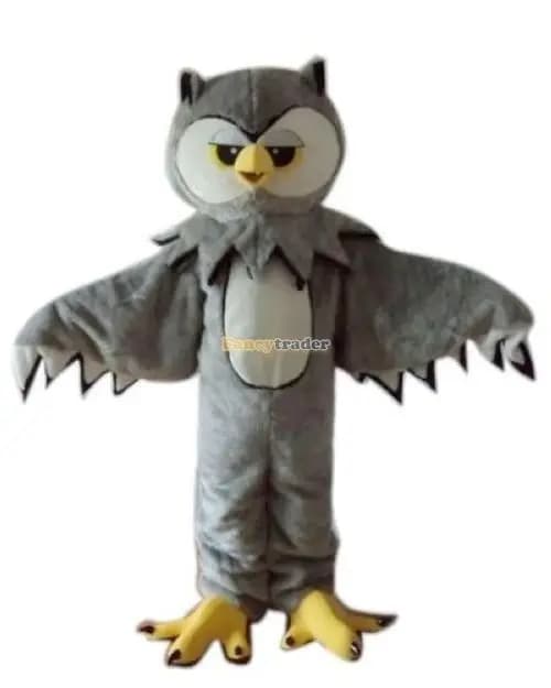 Nuovo Costume adulto della mascotte dell'aquila del gufo vestito di natale di Halloween puntelli del corpo completo vestito Costume della mascotte