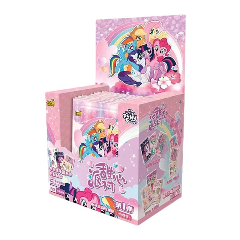 My Little Pony Sweetheart Party Collectible Stickers Booster Box 1st Edition Cute Cartoon Decals For Kids Collection Hobby Gifts