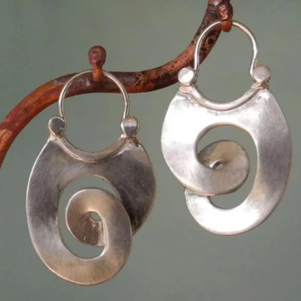 1 Pair Trendy Boho Symbol Pendant Vintage Statement Earrings Creative Unique Design Dangle Drop Earrings Gift for Friends Family Y2K Aesthetic