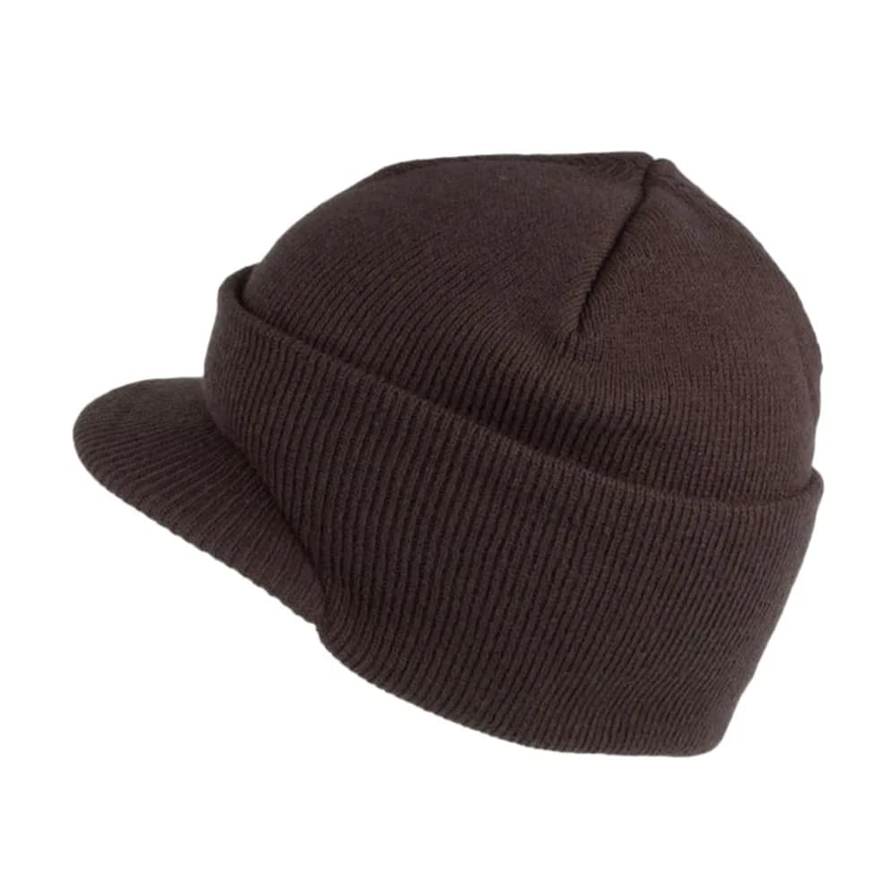 Fashion 2 IN 1 Winter Hat Warm Ear Protection Knitted Cap Thickened Windproof Earflap Cap Men
