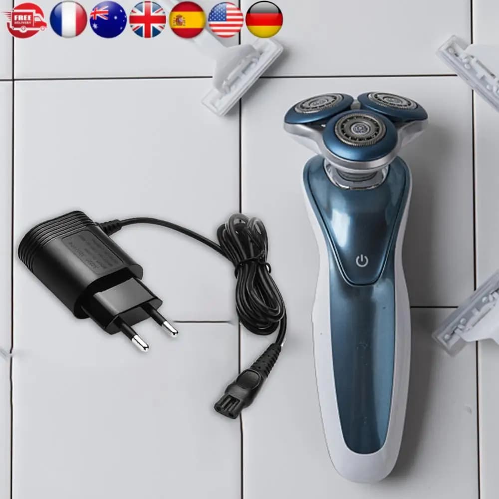 Caricabatterie adattatore per rasatrice Philips Shaver HQ8505 Cavo di ricarica 15V EU