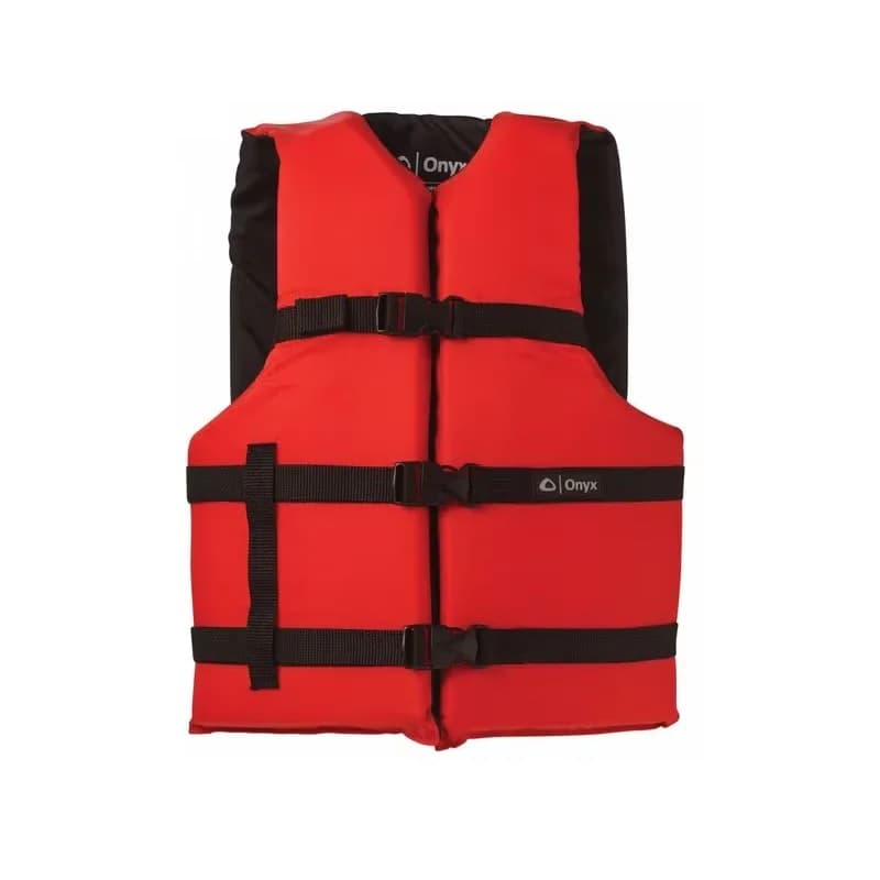 Giubbotto di salvataggio, giubbotto di salvataggio, adulto, UNIV, 15,5 libbre, schiuma, rosso