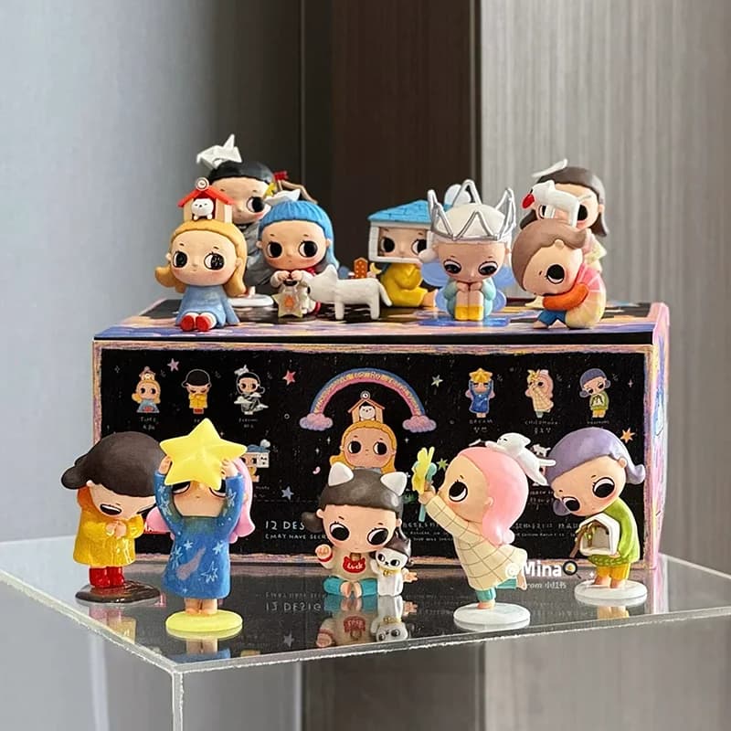 POP MART Nyota Growing Up By Your Way Series Trendy Blind Random Box Toys Mystery Box Guess Bag Action Figure Surprise Gift