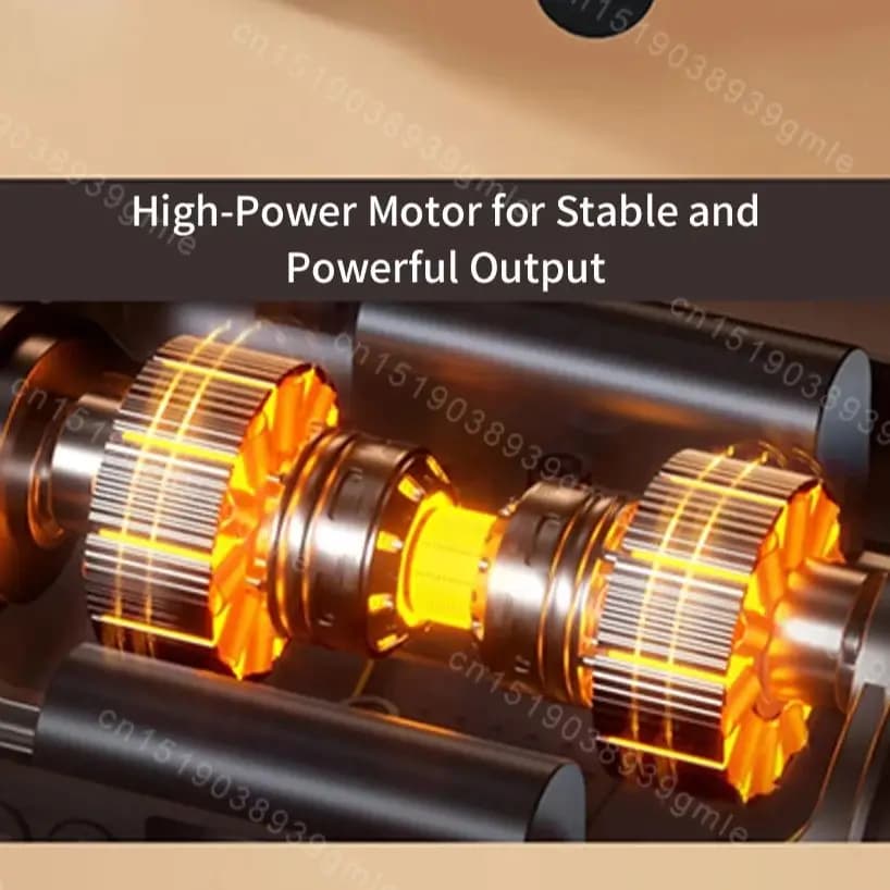 Massage Gun with 8 Heads, Electric Massage for Muscle Relaxation, Deep Massage for Back, Legs, Collo and Spalle