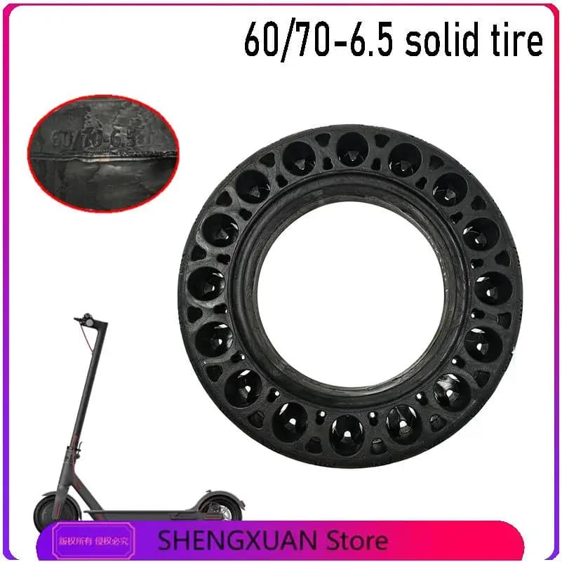 Rubber Solid Tire for Ninebot Max G30 Electric Scooter Accessories 60/70-6.5 Front Rear Outer Tire Tyre Part
