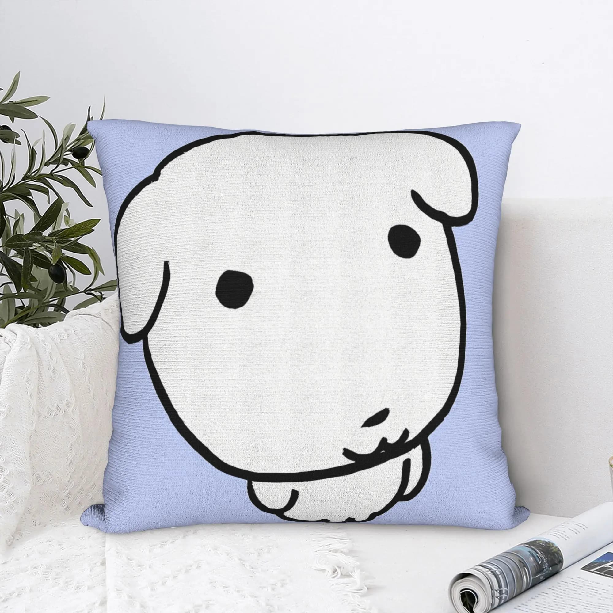 Cute GANADI Pillow Case Design Pillow Cover Novelty Cushion Cover For Sofa Bedroom Home Decor