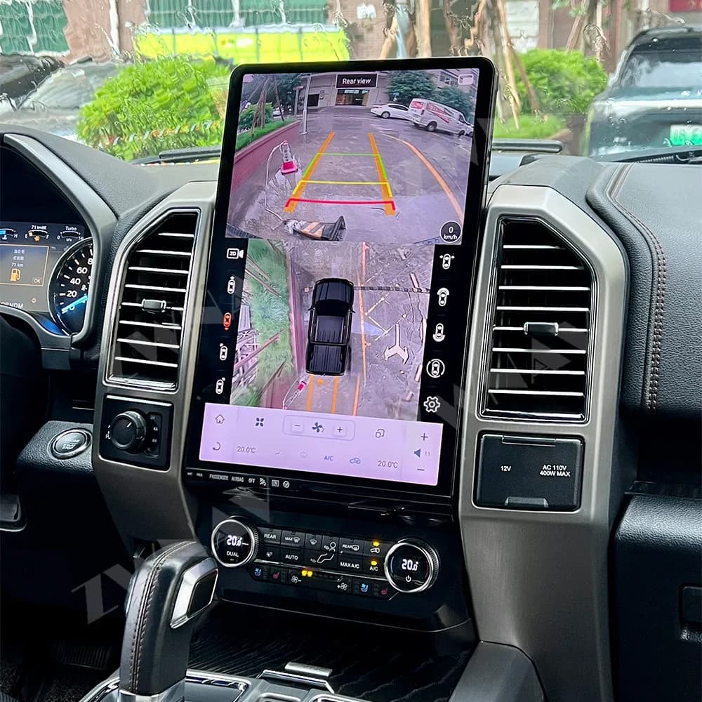 16.8" Multimedia Display Touch Screen For Ford Expedition 2018-2021 Android 13 Car GPS Navigation Carplay Car Multimedia Player