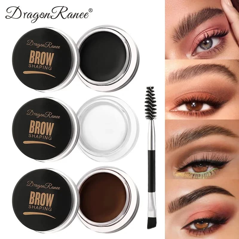 Dragon Ranee 6 Colors Wild Eyebrow Styling Eyebrow Cream Styling Eyebrow Gel Flavour Cream White Eyebrow Cream