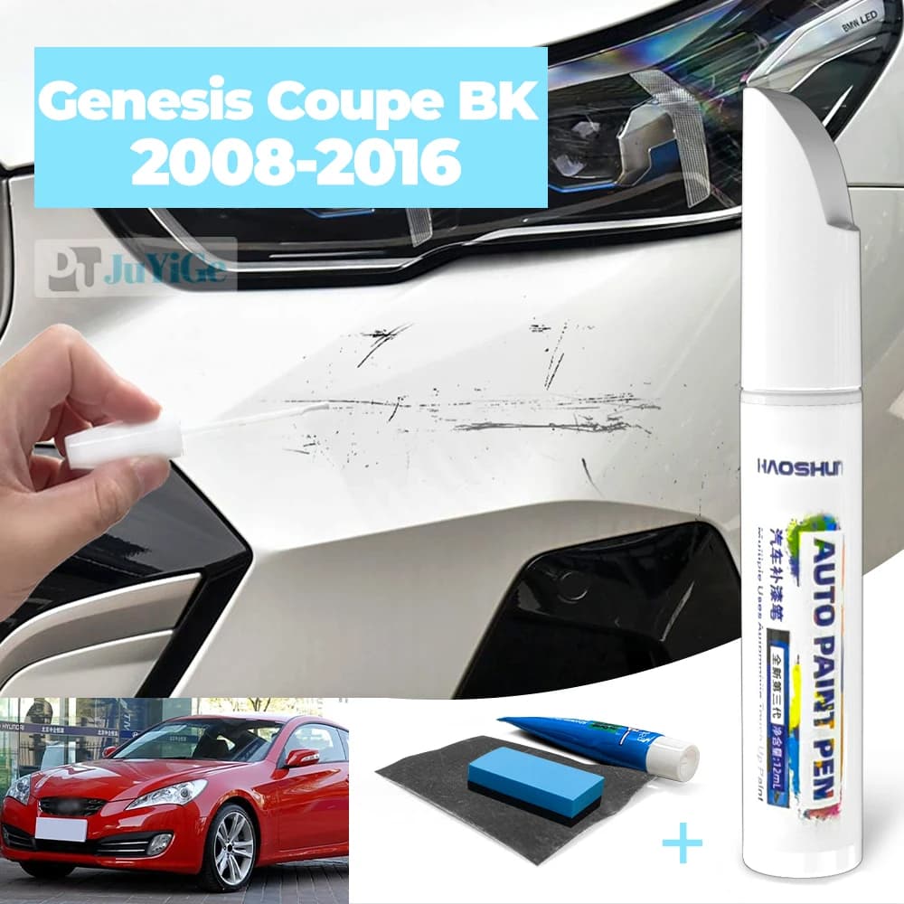 Per Hyundai Genesis Coupe BK MK1 2008-2016 2009 2010 2011 Penna di vernice per auto Cura della vernice Riparazione graffi Pittura a cera Rimozione graffi