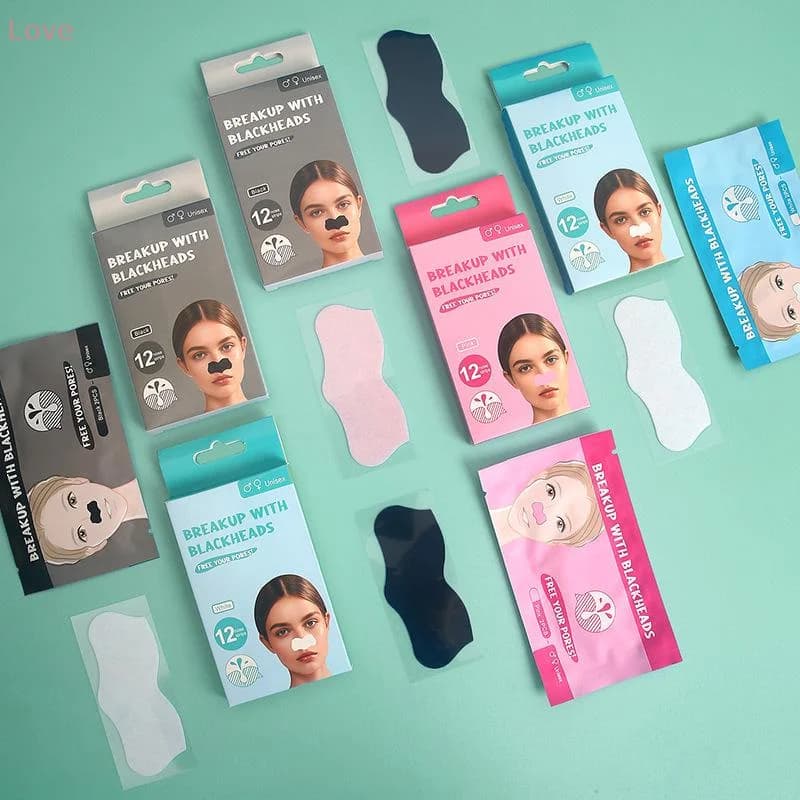 Nose Strips for Black Points Acne Removal Instant Mask for Pore Unlock Deep Cleaning Patch for Nose Cleaning Beauty Skin Care Treatment