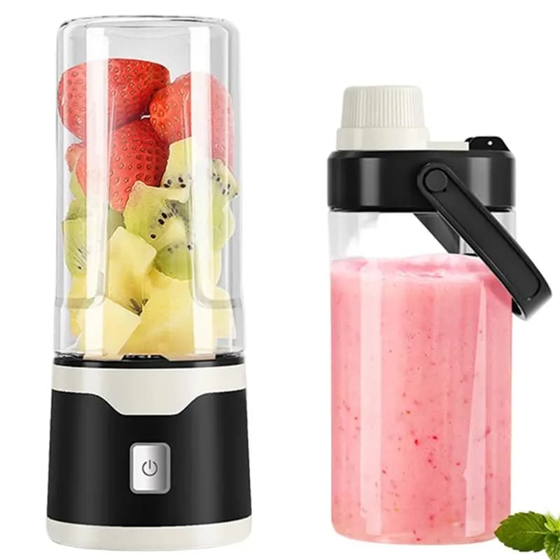 A83G- Frullatore elettrico portatile multifunzionale - Ricaricabile tramite USB, ideale per frullati e succhi di frutta