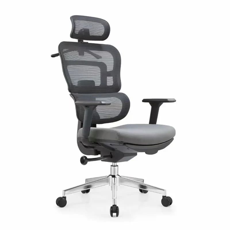 Sedia da Gaming Ergonomica, Sedia da Ufficio, Poltrona Direzionale, Comoda per Lunghe Sedute, con Schienale Girevole