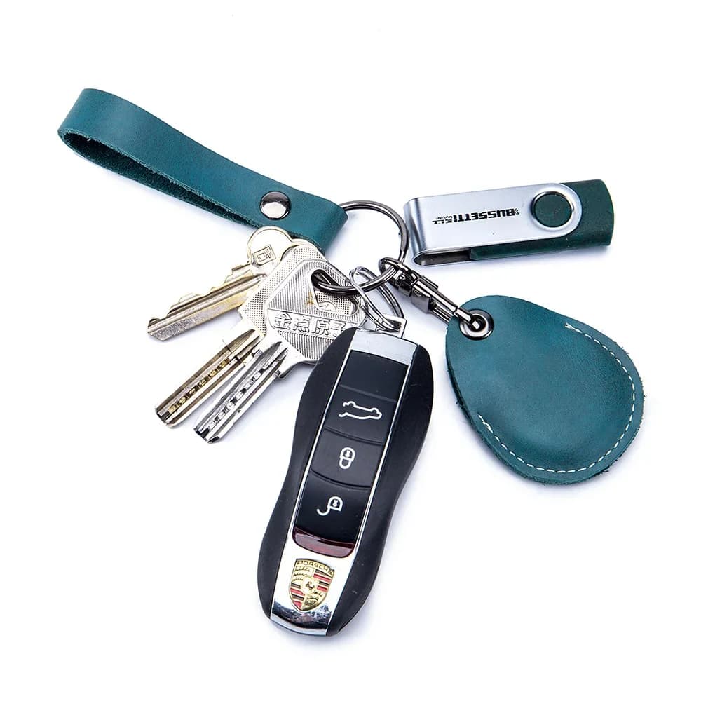 Customizable Leather Case for Label Starline S96 and PIK Intercom Unisex IC Alarm Tag Mark Protective Case Car Key Holder