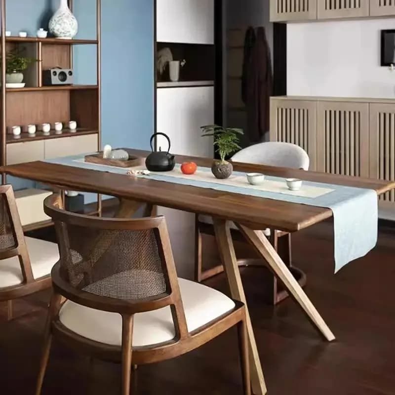 Luxury Accent Dining Chairs Modern Wooden Living Room Gaming Balcony Dining Chairs Waiting Wishbone Bedroom Sandalye Furniture