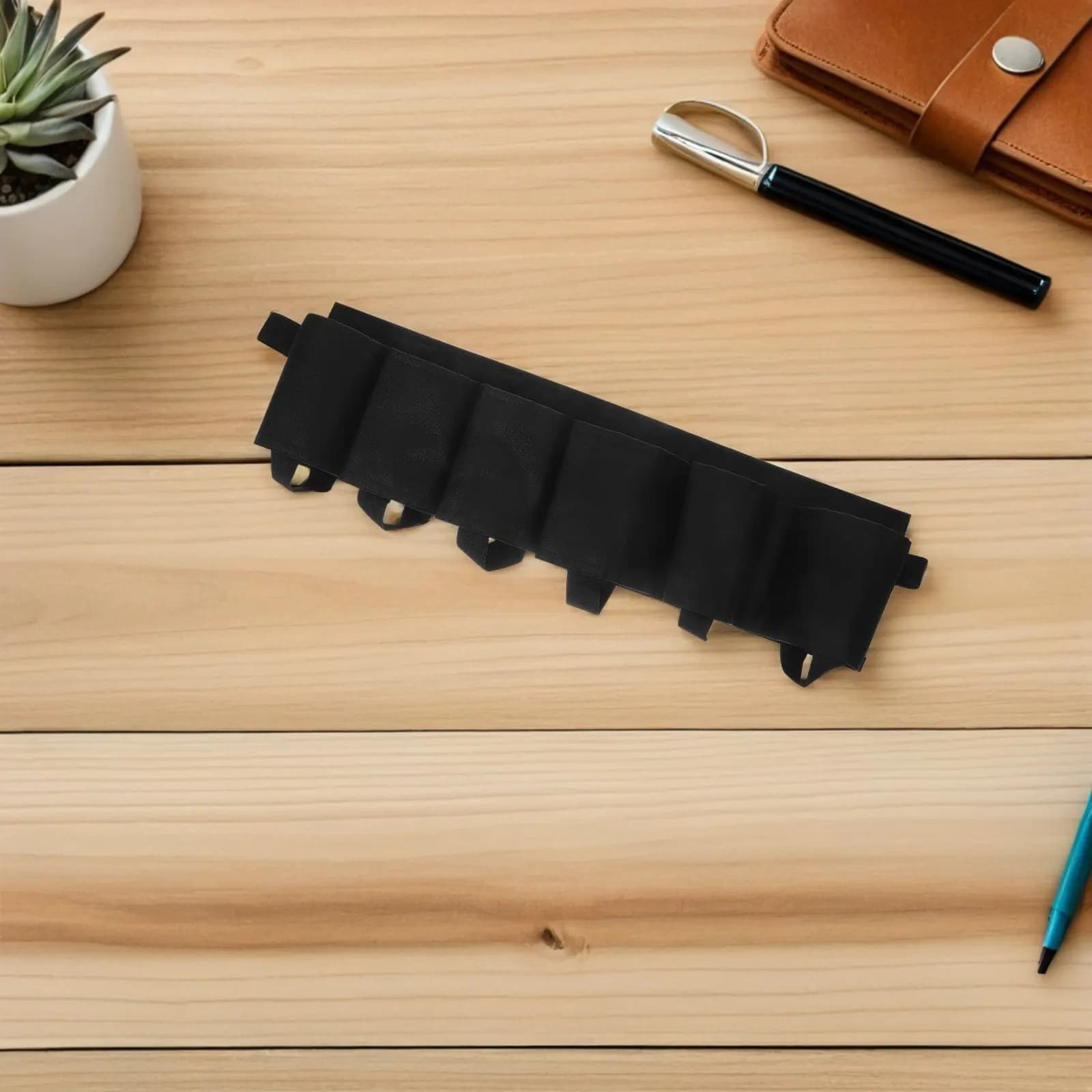 Bag holder with 6 compartments, Ergonomic Belt for Beverage, Comfortable and Adjustable, Elastic Sports Beverage Door for Race