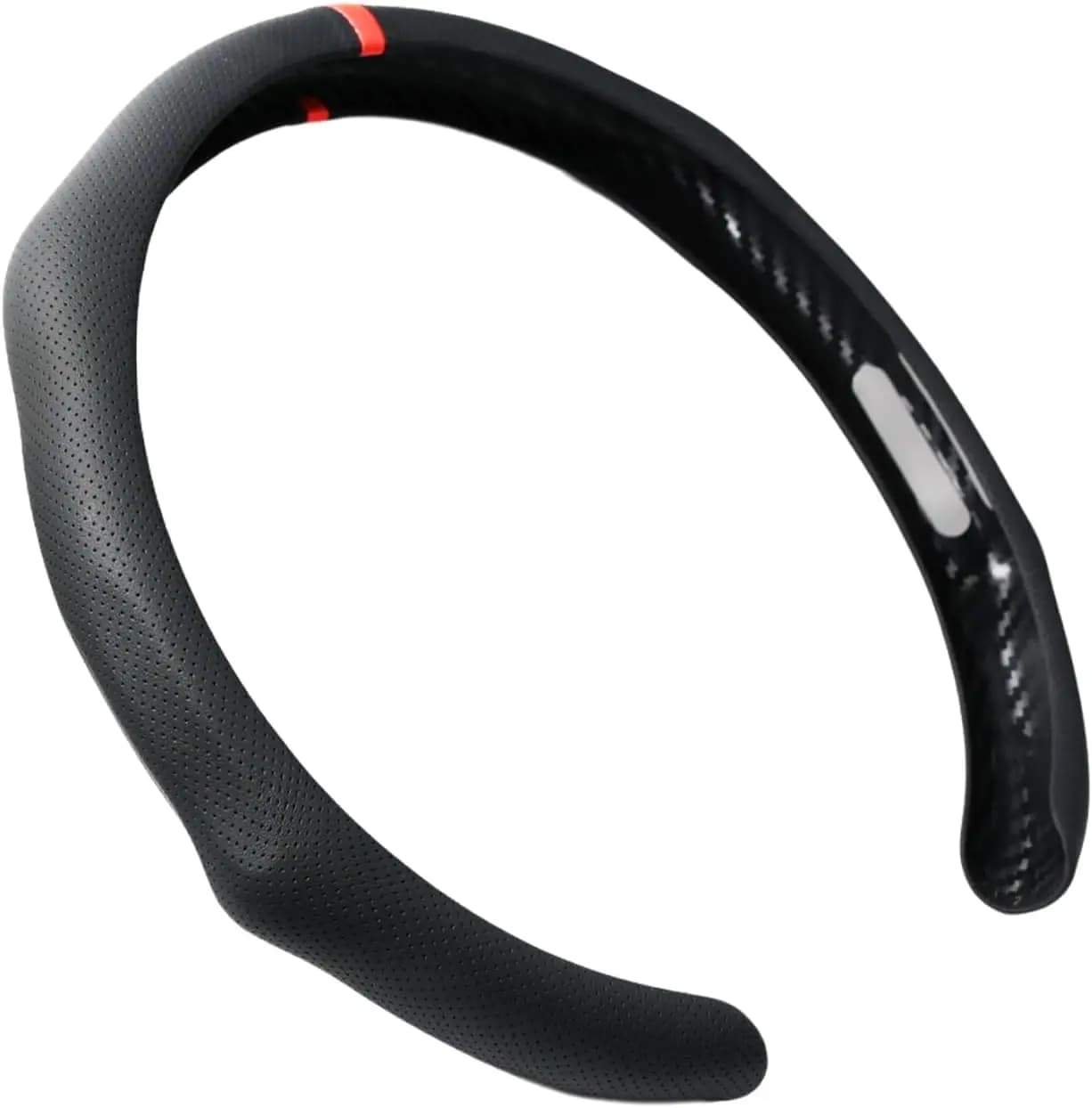 Sporty Cover with Red Strip, Quick Installation, Universally Suitable for Cars and SUVs of 14,5-15 Inches