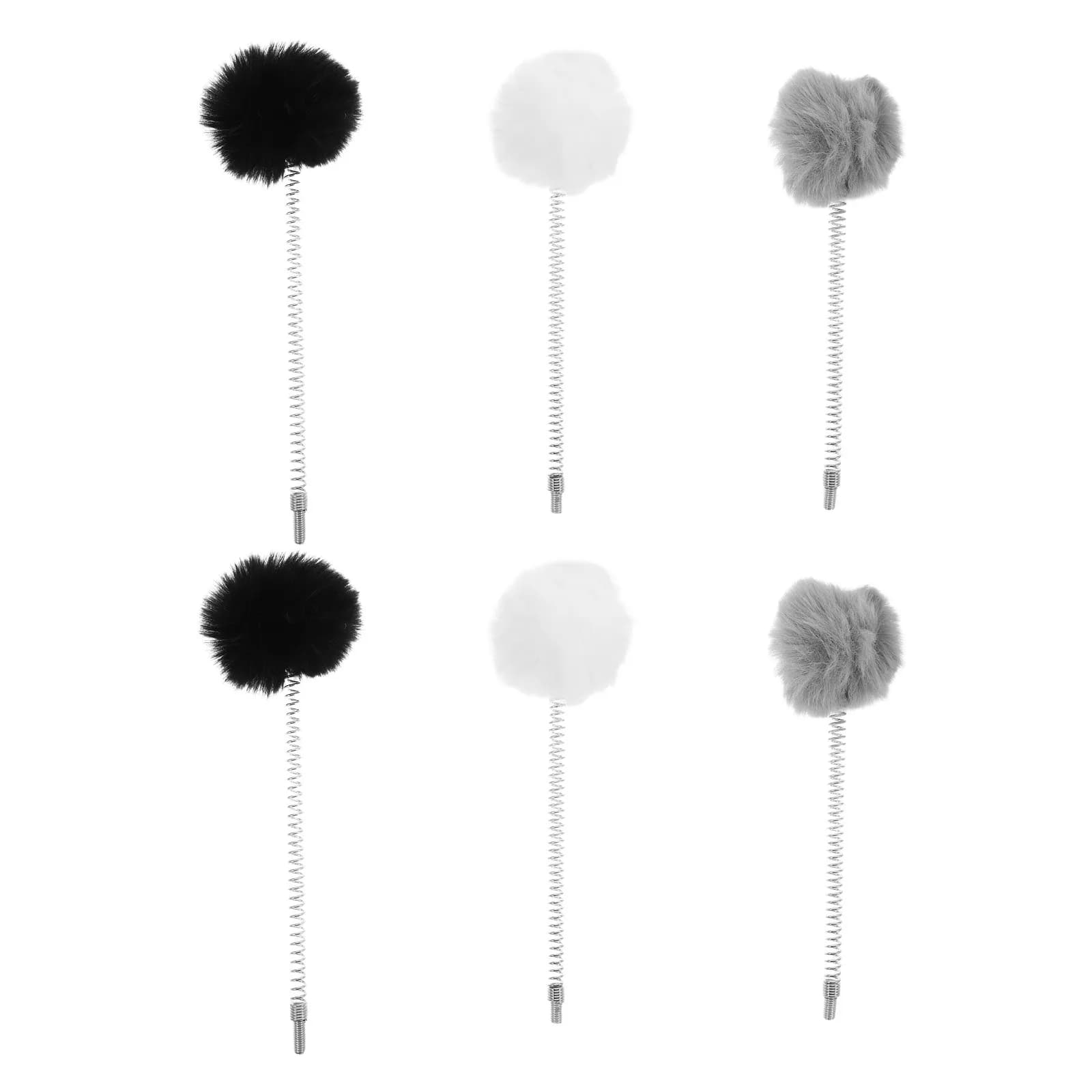 6 Pezzi Accessori Interattivi per Gatti: Palline Appese, Giocattoli da Appendere alla Porta con Molla, per Inseguimento, Esercizio, Graffiatura e Gioco Autonomo