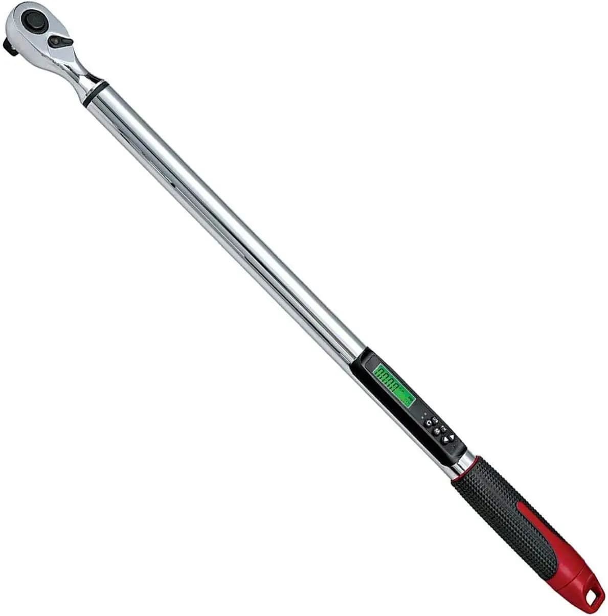 Chiave dinamometrica digitale per carichi pesanti con cicalino e flash LED, attacco 1/2", 12,5-250,7 piedi libbre, certificata ISO 6789