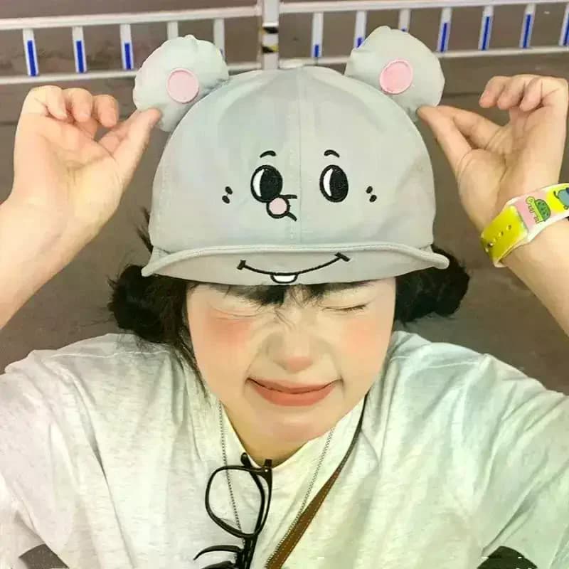 Anime Cosplay Hat Sun Hat Kawaii Adjustable Duckbill Cap Headgear Costume Accessories Prop Gift