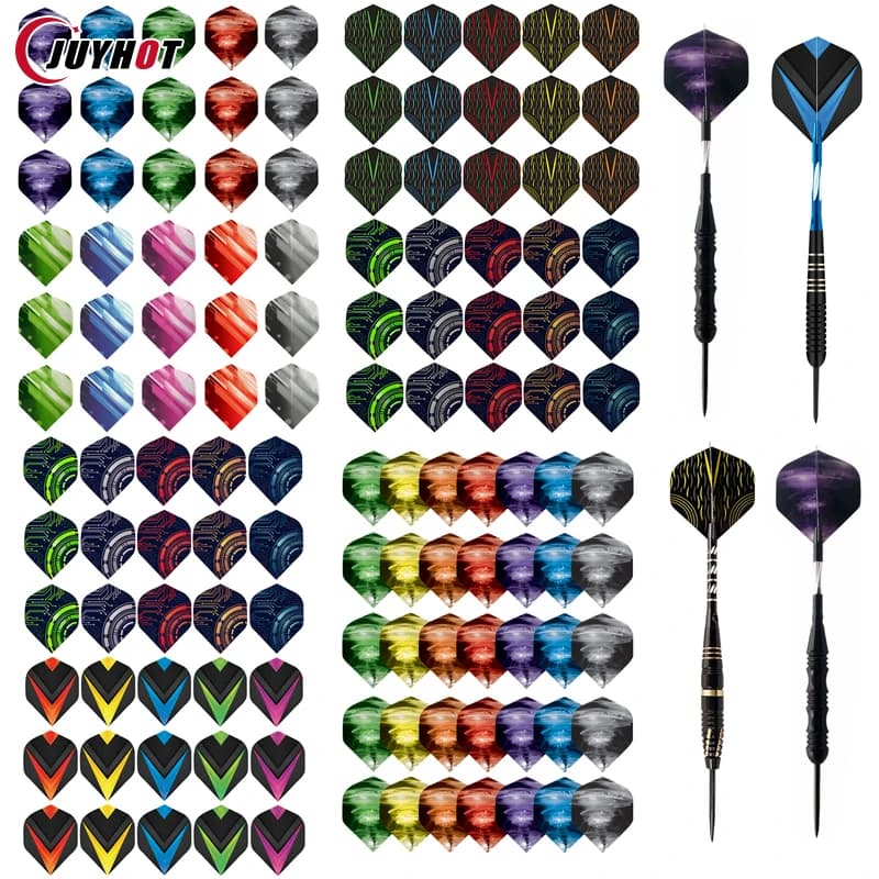 Set di punte in plastica per freccette elettroniche Set di freccette stili multipli freccette voli freccette professionali accessori morbidi