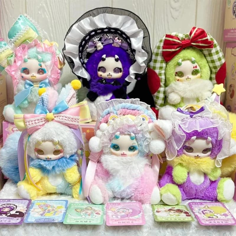 Boboco Enigma Wonderland Series Blind Box, Nice Boboco Mystery Box, Surprise Bag with Plush, Decorative Pendant, Action Figure, Gift Toys