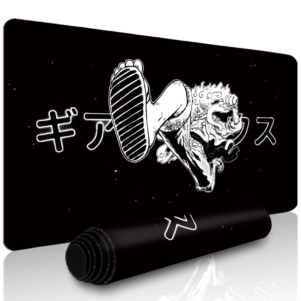Japanese Mythical Lion Dance Gaming Mouse Pad, Non-Slip Desk Mat, Durable & Water-Resistant for Gamers, Office & Home