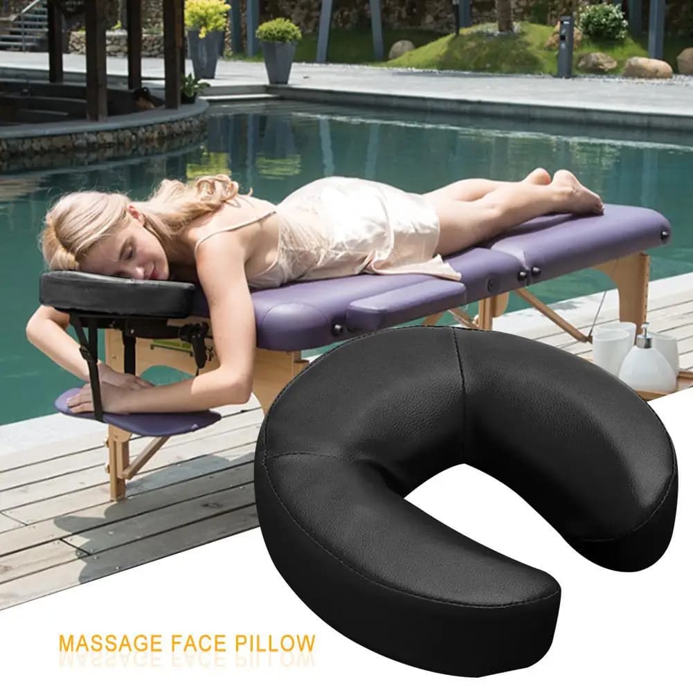 Super Soft Face Down Pillow Neck Support Massage Face Pillow Massage Chair Headrest Support Face Pillow Cradle Cushion Pillow
