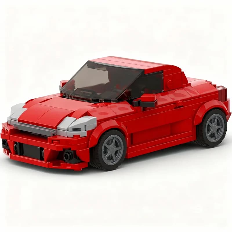 Set di Costruzioni MOC Opel Tigra City Champions, 392 Pezzi, Giocattolo Creativo Educativo, Regalo di Natale e Compleanno