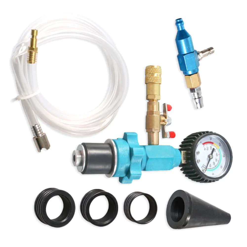 Radiator Coolant Vacuum Refill Kit Quick Airlift Coolant Refill Tool For Most Vehicles Auto Car Radiator Coolant Purging Tools