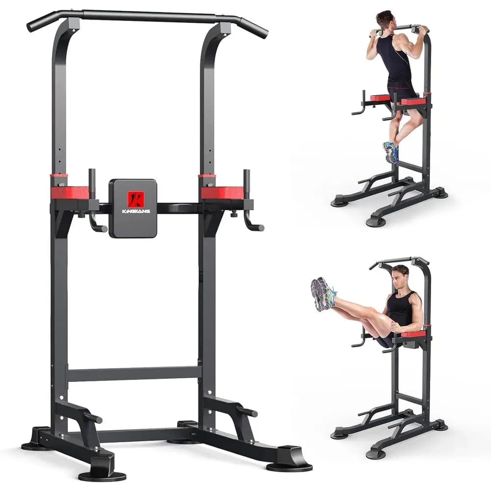 Height adjustable traction bar for home gym - Strength training equipment, supports up to 450 pounds