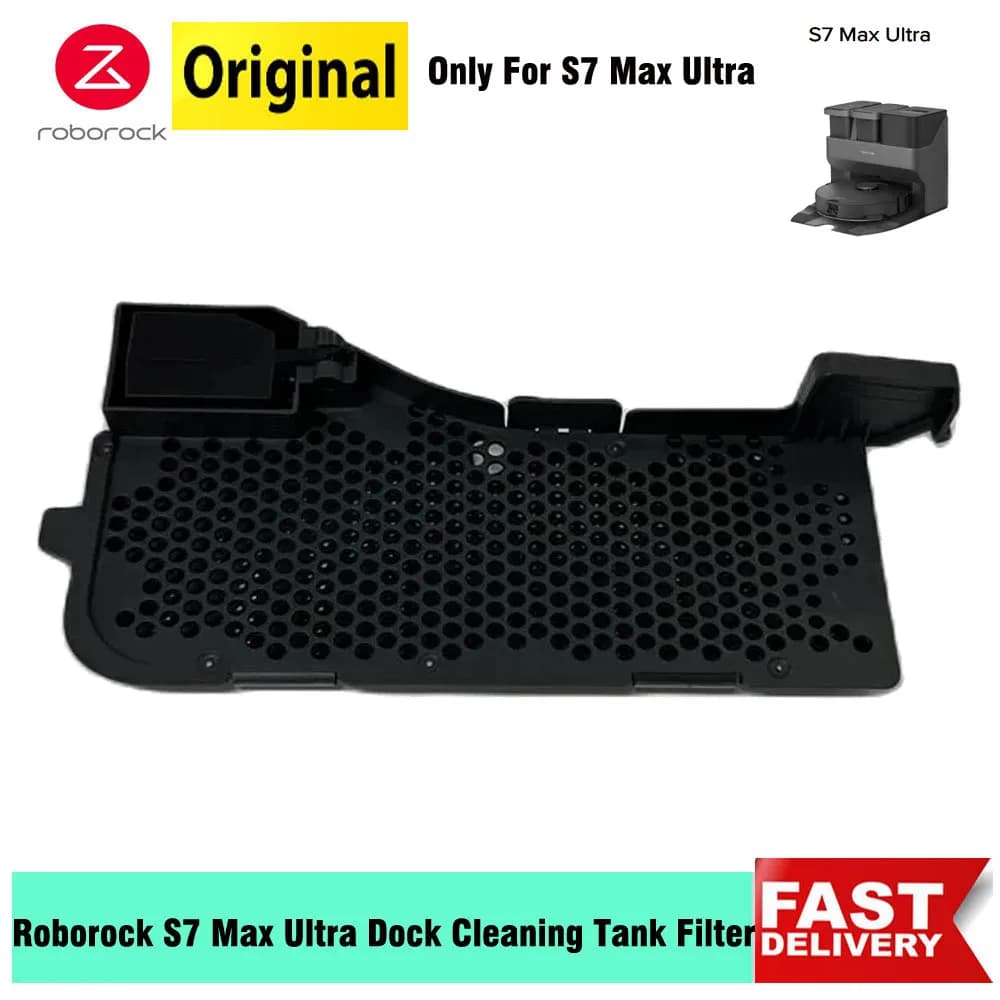 Roborock originale S7 Max Ultra Dock Pulizia Serbatoio Filtro Accessori Mop Lavaggio automatico Dock Stazione Filtro acqua Pezzi di ricambio