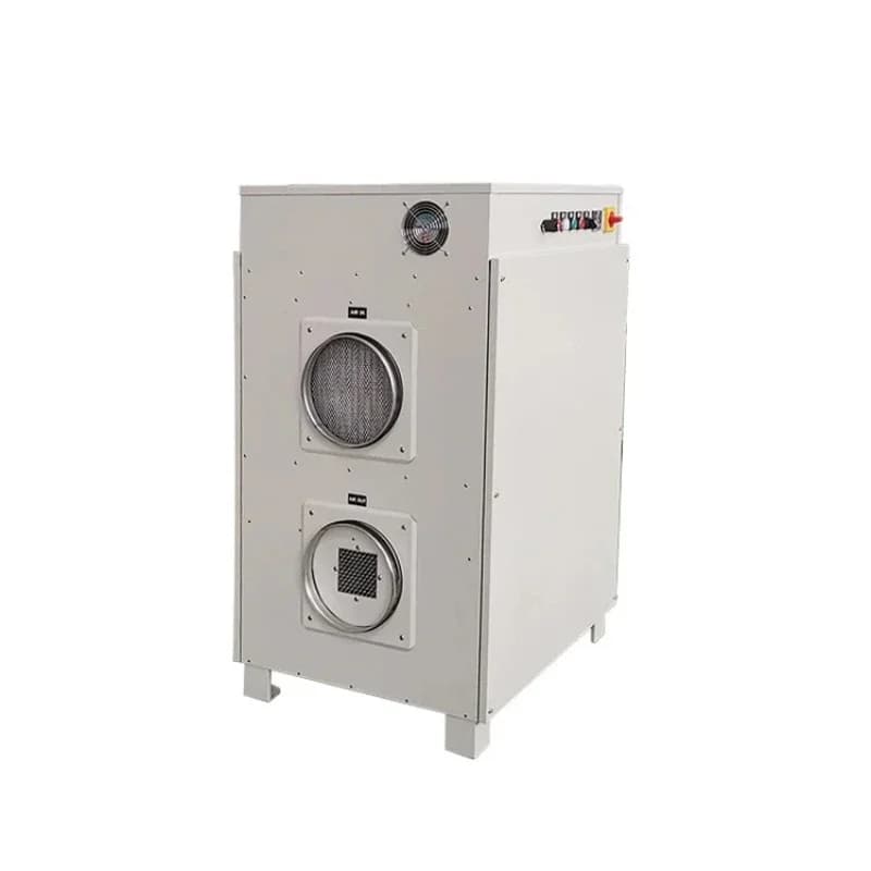 Deumidificatore rotativo industriale con rotore desiccante