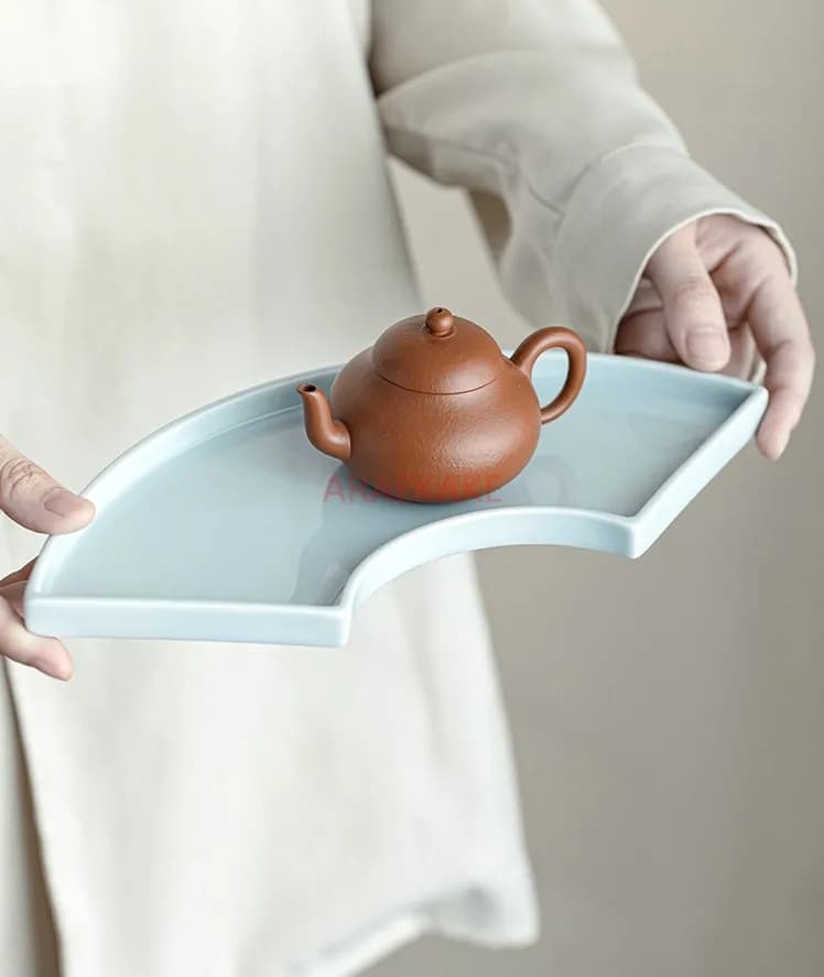 Vassoio di piccole dimensioni, vassoio per snack, vassoio per frutta secca, vassoio per dim sum cinese, vassoio per dessert in ceramica