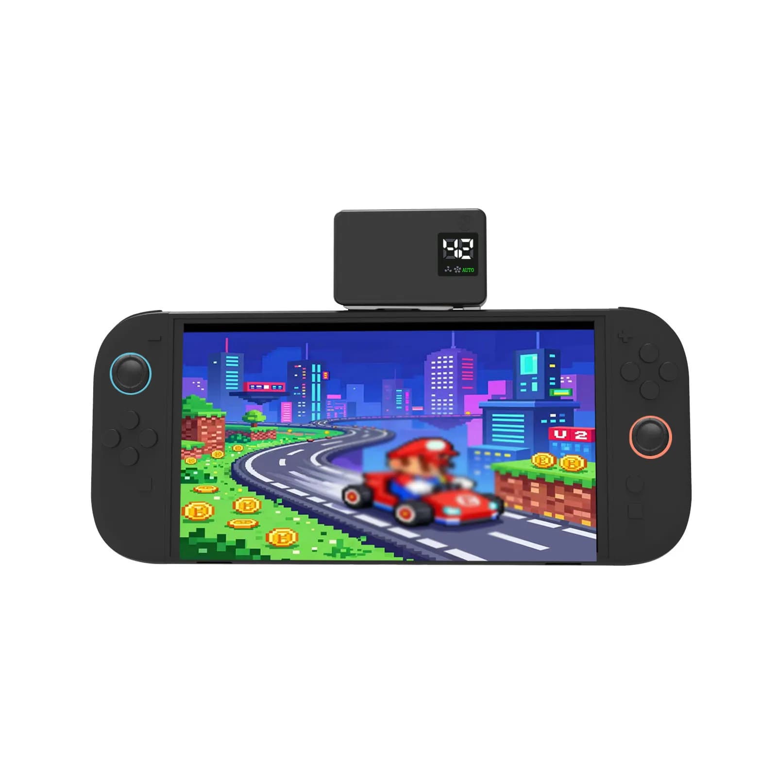 Cooling Fan For SWITCH 2 With Smart Auto Speed Control Manual Adjustment Touch Display Turbo Heat Dissipation USB C Plug In