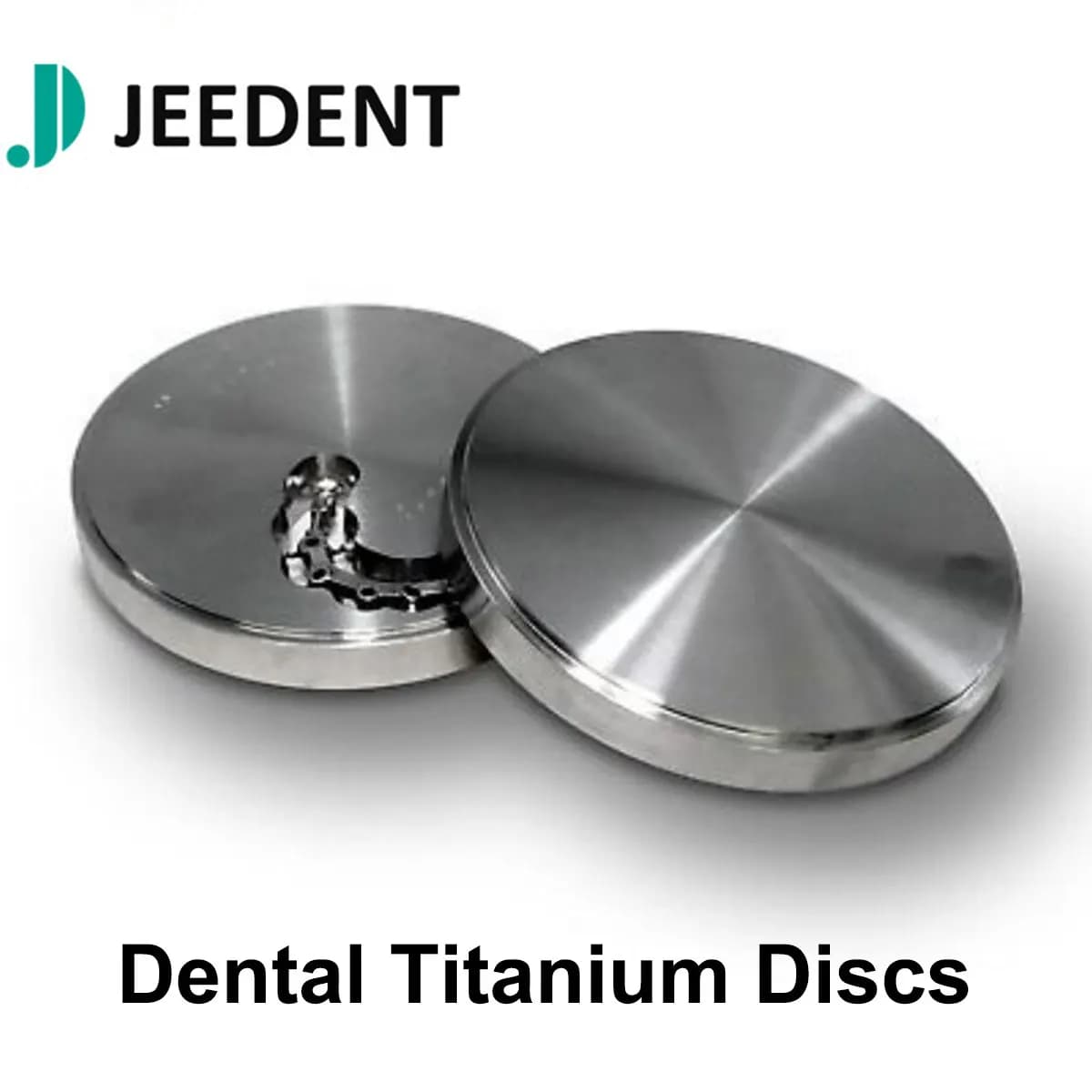 Disco in Titanio JEEDENT GR2/5 98mm - Materiale in Lega di Titanio CAD CAM per Abutment Implantari e Uso in Laboratorio Dentistico