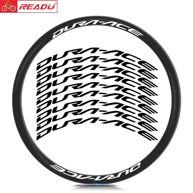 Road Bike R9100 DA RIM Sticker C24 C40 C60 Set ruote per bicicletta adesivi decorazione personalizzata protezione solare impermeabile decalcomania bici