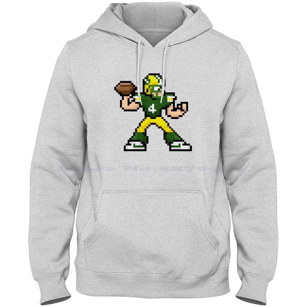 Megaman X-Green Bay 100% Cotton Hoodie T Shirt Brett Favre Megaman Snes 8 Bit 16 Bit