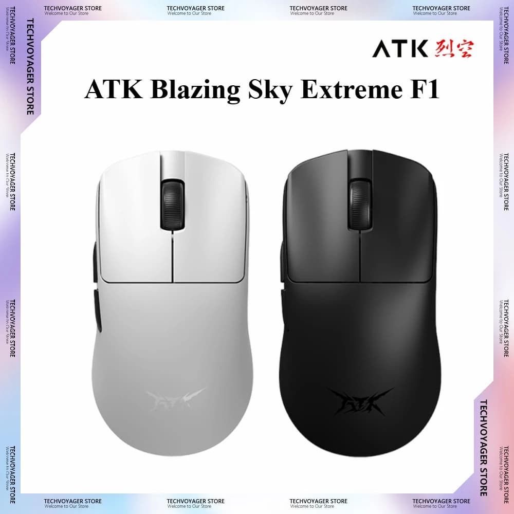 Promotional Products ATK Blazing Sky Extreme F1 Gaming Mouse PAW3950 Double 8K Low Delay Lightweight Wireless Mouse PC Gifts