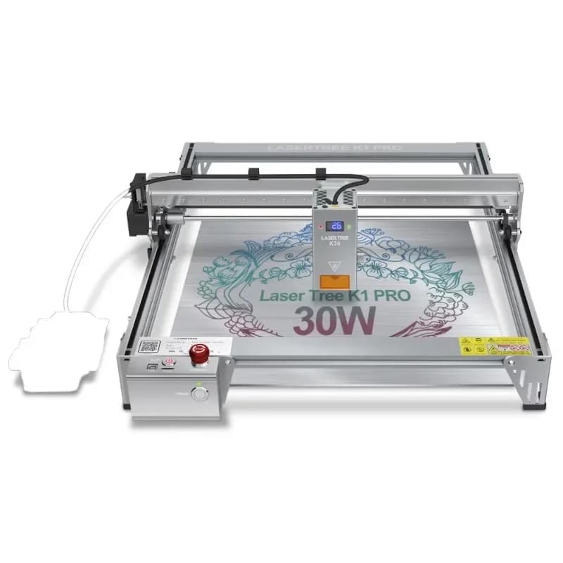 LASER TREE Nuovo K1 PRO 30W Potenza ottica 4040 Macchina per incisione laser a taglio desktop CNC per indirizzi statunitensi