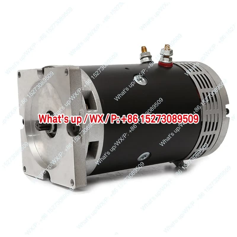 Fornitura motore pompa olio idraulico 24v 3KW 2800 giri scanalato motore CC spazzolato a nove denti ZD2532C