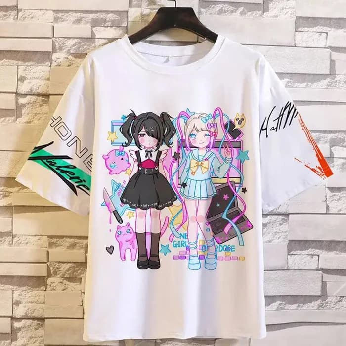 Streamer Girl Pesantemente Dependente su Tangtang Chaotianjiang Cosplay Periferico bidimensionale Studente a maniche corte T-Anime Ga