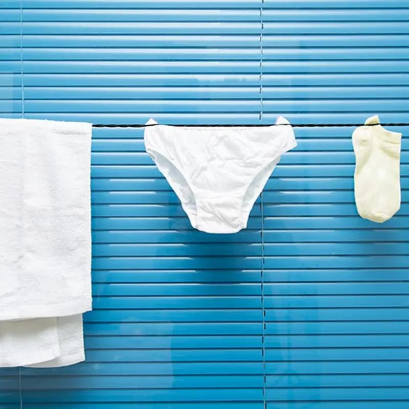 Linee per vestiti da viaggio Stendibiancheria retrattile Filo pieghevole retrattile stabile per esterni per borsa da bagno dell'hotel Tenda Asciugamani Vestiti