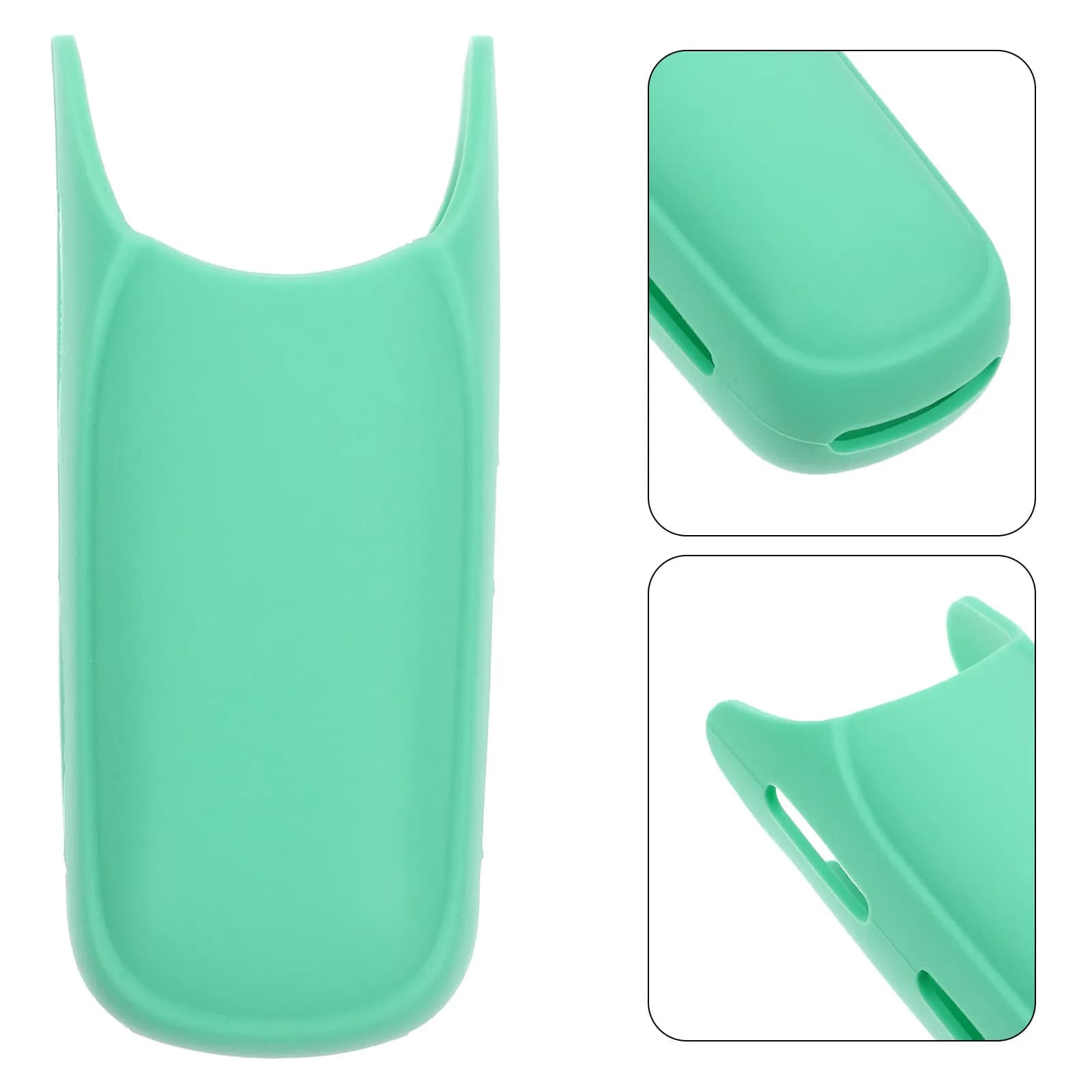 2 Pieces Covers Silicone Gripture Resistant to Heat for Iron Hairpins, Thermal Protection for Hair and Plate