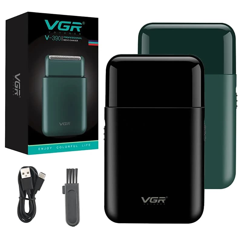 Rasoio VGR originale Rasoio elettrico professionale Mini Barba Trimmer Rasoio Rasoio elettrico da uomo V-390