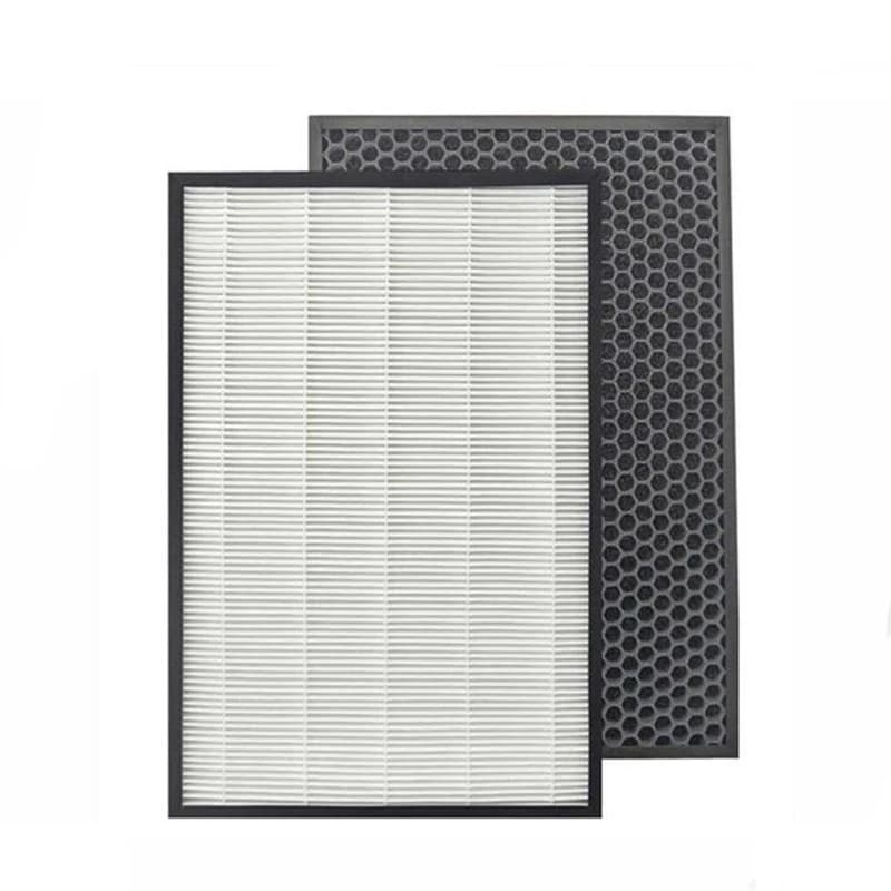 2 pezzi filtro HEPA FZ-D60HFE e filtro al carbone FZ-D60DFE per parti del purificatore d'aria Sharp KC-D70 KC-E70 KC-F70 KC-D60E KC-G60E KC-D60Y